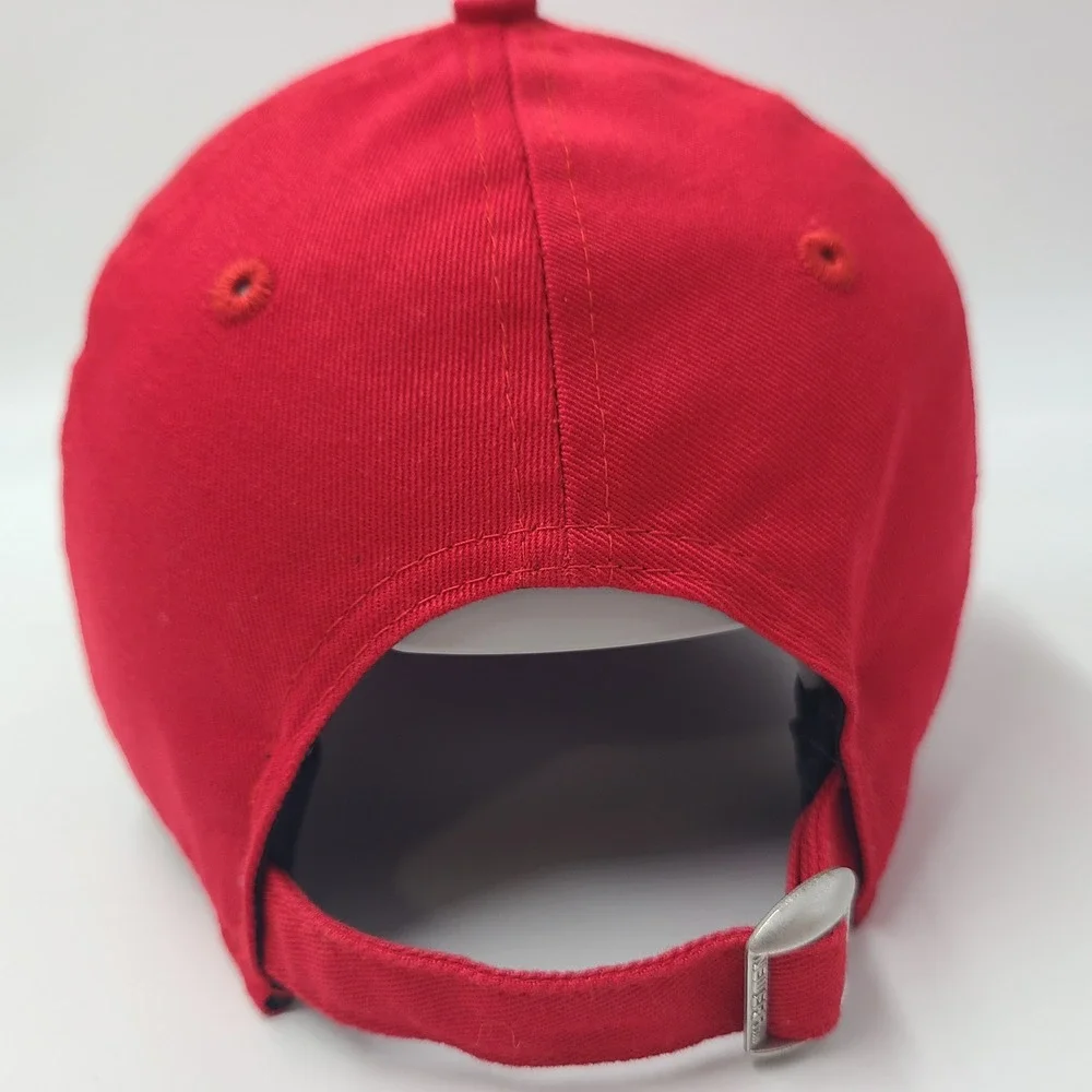 Women Cleveland Indians Hat Strapback New Era 9Forty Red Blue‎ MLB Baseball Logo